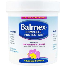 Balmex Diaper Rash Cream With Zinc Oxide 16 oz