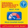 Boudreaux's Butt Paste Original Diaper Rash Cream, Ointment for Baby, 16 oz Flip-Top Jar